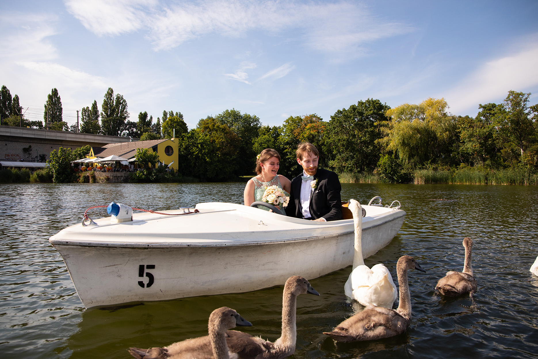 Fotografo Matrimonio Vecchio Danubio Vienna